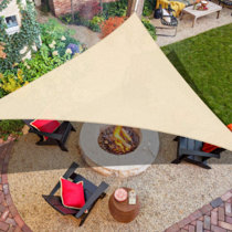 Triangle canvas outlet canopy